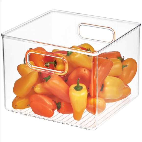 Inter Design Other - 🎉NWT iDesign Plastic Bin Organizer 6" x 6" x 6"🎉